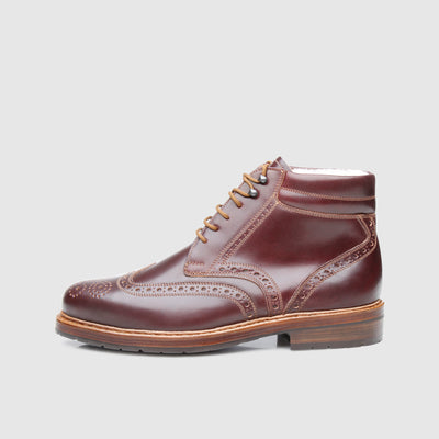 Sheepskin winter boots for men