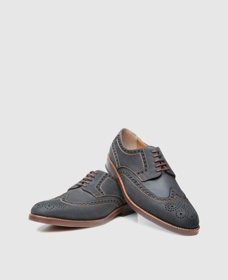 Lucerne Full-Brogue J - Black