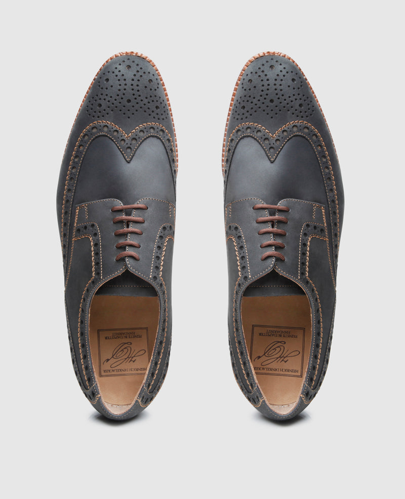 Lucerne Full-Brogue J - Black