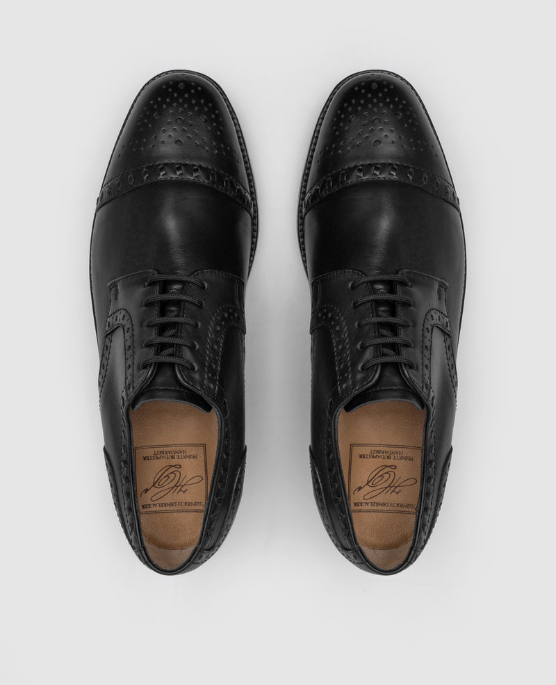 London Half-Brogue SC - Black