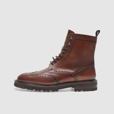 Leather boots for women